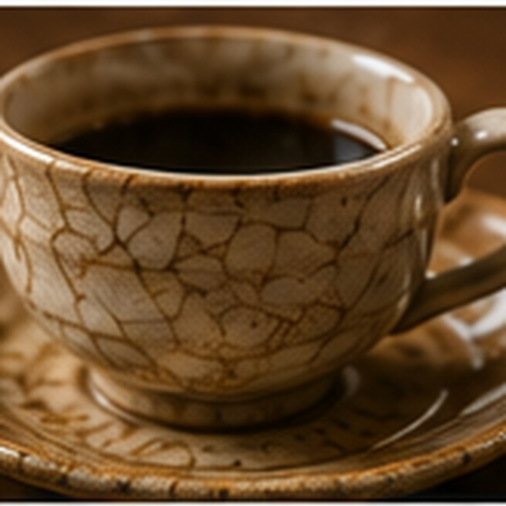 使い込まれたコーヒーカップ
